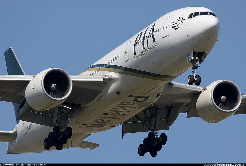Linha de companhias aéreas internacionais do Paquistão papel de parede HD