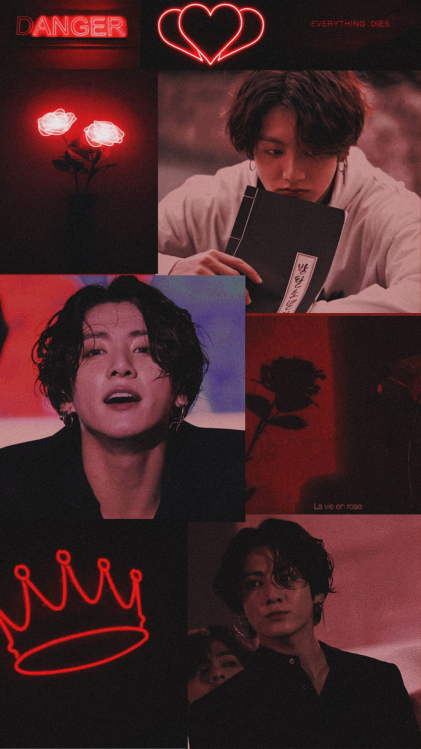 BTS Jung Kook Aesthetic, jungkook red aesthetic HD phone wallpaper | Pxfuel