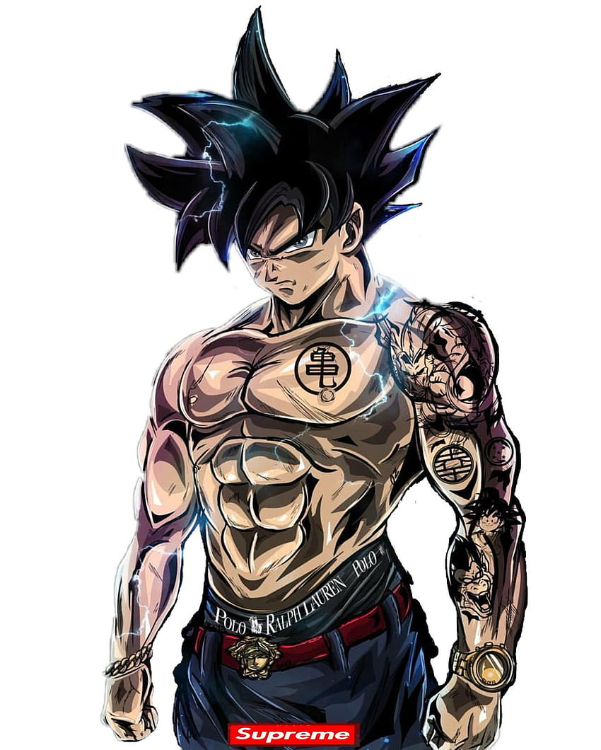 drip goku gogeta at later  Dragon ball art goku, Dragon ball