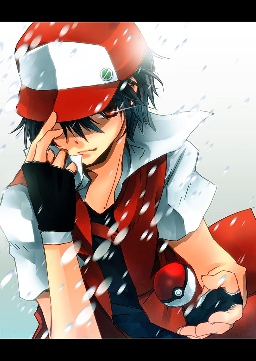 red from Pokemon, pokemon trainer red HD phone wallpaper