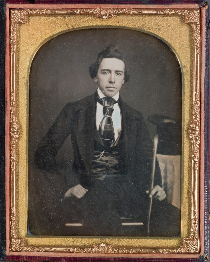 Paul Morphy, American giocatore di scacchi, circa 1858 Foto stock - Alamy