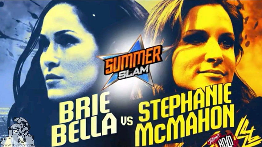 Stephanie McMahon Brie Bella Summer Slam, summerslam Wallpaper HD