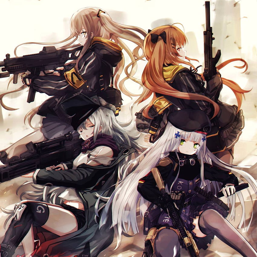 Soldier, ump45, minimal, Girls Frontline, 720x1280 wallpaper | Anime  warrior girl, Girls frontline, Manga anime girl