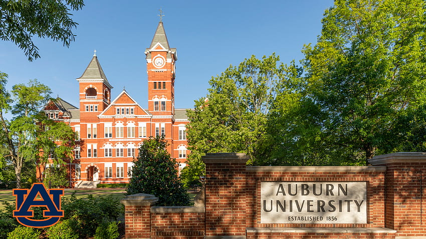 Увеличаване на виртуални фонове, университет Auburn HD тапет