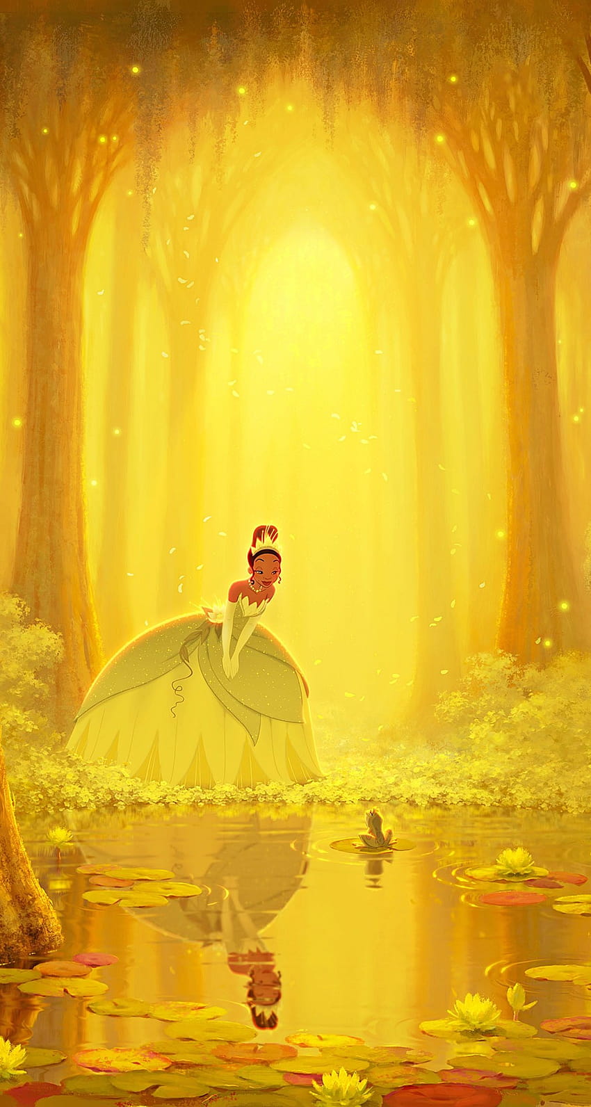 The Princess and the Frog, princess in the frog aesthetic HD phone wallpaper