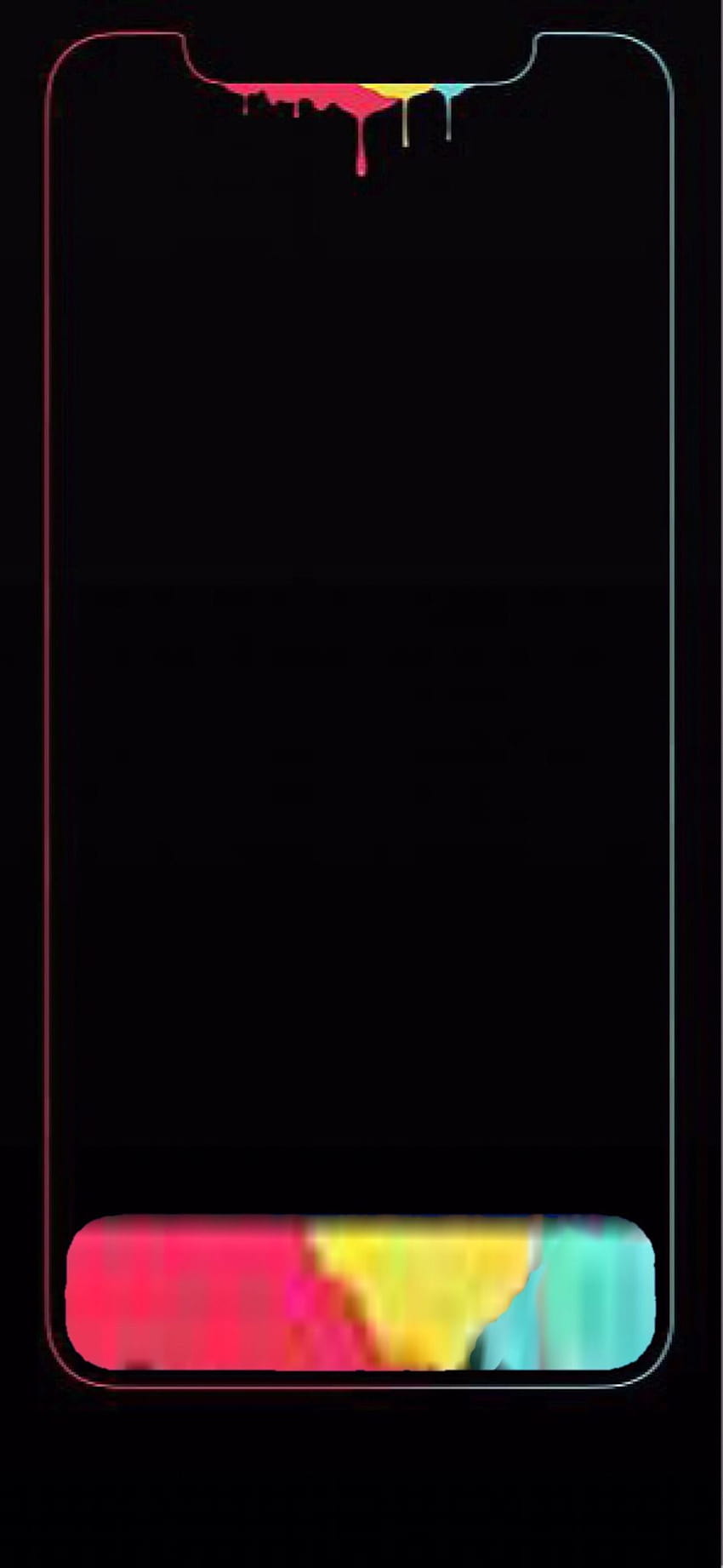 O segmento do iPhone X/Xs, borda do iphone x Papel de parede de celular HD