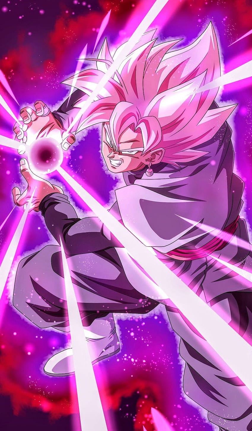 Goku Black Rosé, goku black rosa ssj Papel de parede de celular HD