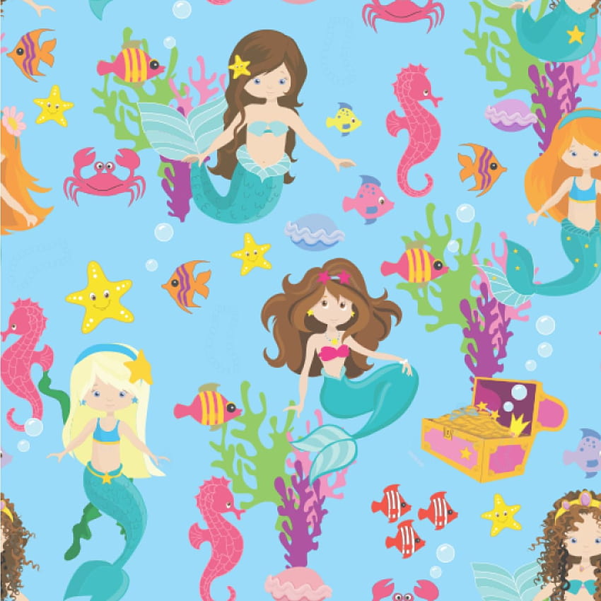 Mermaids & Surface Covering, baby mermaid HD phone wallpaper