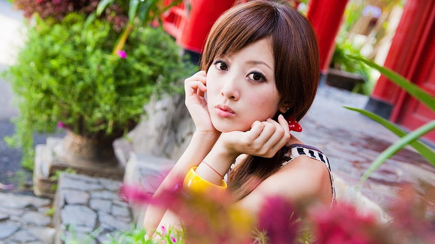 Women Japanese Asians Mikako Zhang Kaijie Models Japanese Model Hd Wallpaper Pxfuel