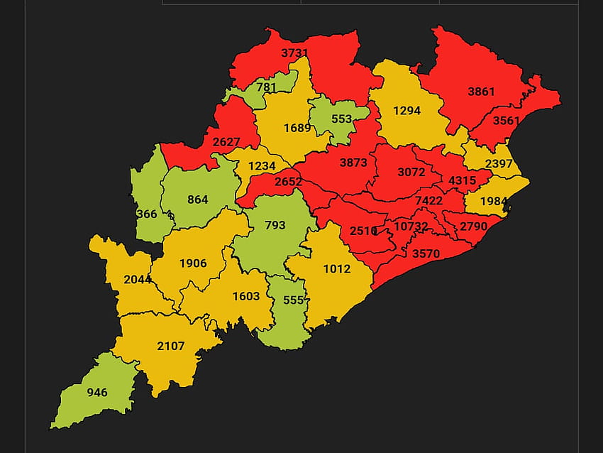 Fastest Odisha Map HD wallpaper