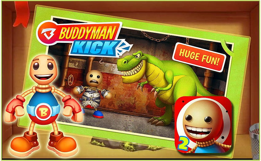 Kick BuddyMan 2 pour Android, donne un coup de pied au copain Fond d'écran HD