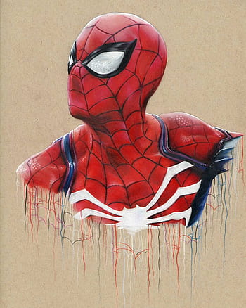 Spider man sketch HD wallpapers | Pxfuel