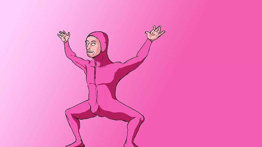 Pink Guy, anime aesthetic guy HD wallpaper