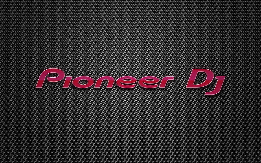 Logotipo de Pioneer DJ 1 por 2Seven2, logotipo de fondo de pantalla