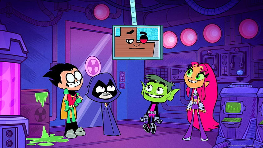 Kartun Animasi Teen Titans Go Untuk iPhone, titans remaja starfire Wallpaper HD