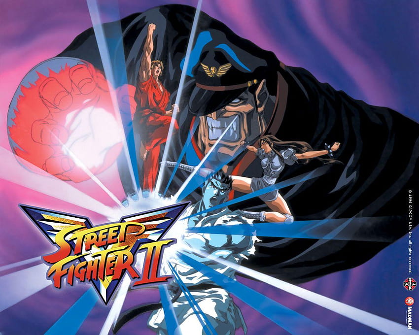 Anime, street fighter 2 v HD wallpaper
