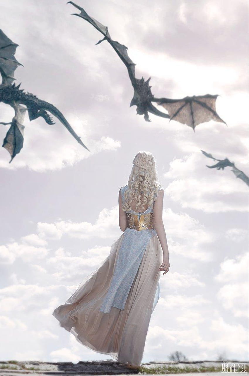 Daenerys Dragon iPhone, daenerys targaryen iphone HD тапет за телефон