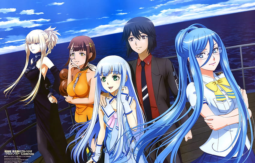 Anime, Hyuuga, Takao, Kongou, Iona, Arpeggio of Blue Steel , section прочее HD wallpaper