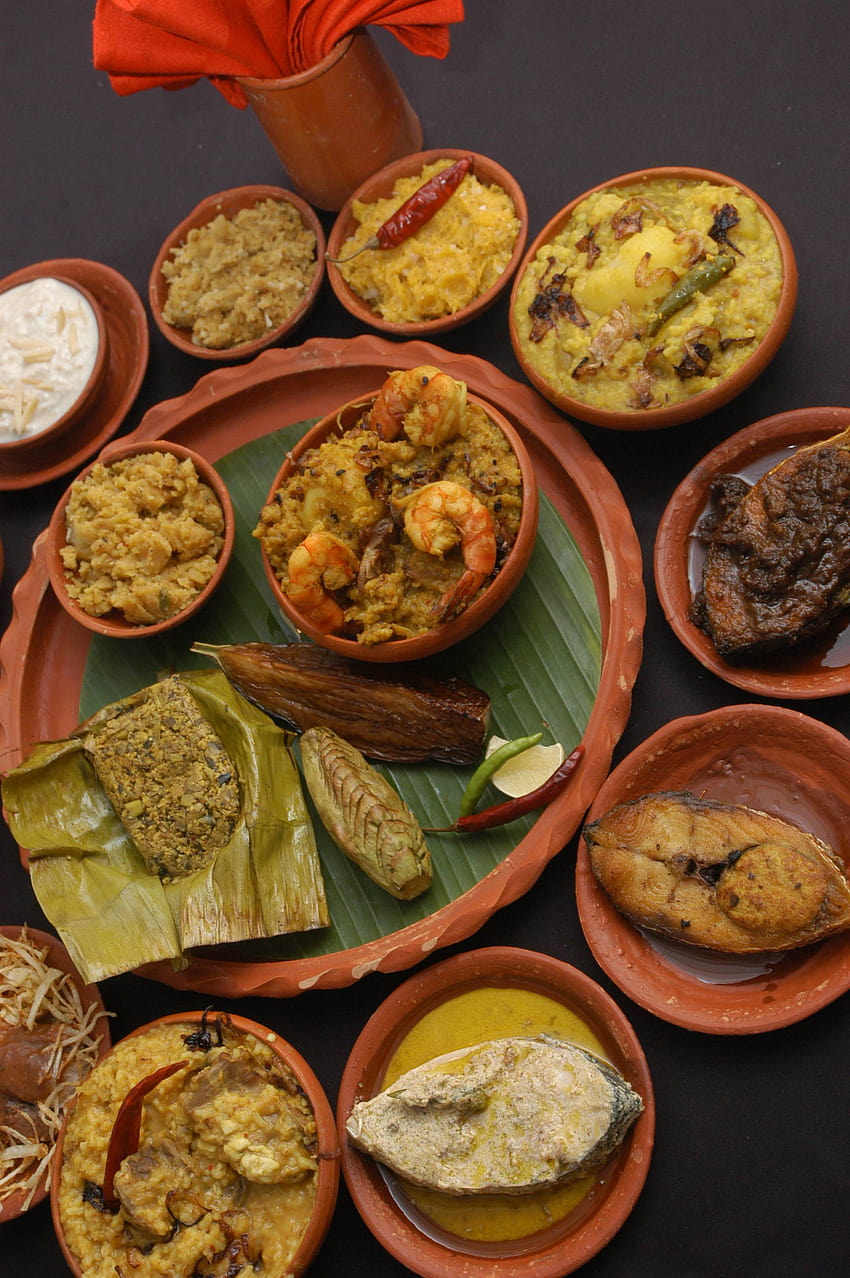 8 tempat terbaik di Kolkata untuk mencoba makanan asli Bengali Thali / Platter, bengali wallpaper ponsel HD