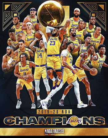 Los Angeles Lakers LeBron's Will 2020 NBA Champions Premium Art Collage  Poster - Wishum Gregory