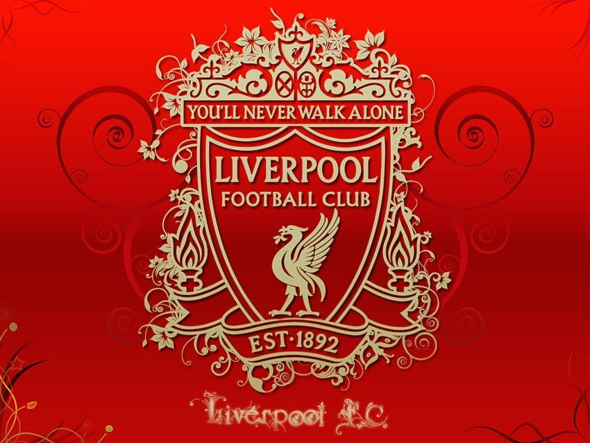 New Liverpool FC Logo Full, youll never walk alone HD wallpaper