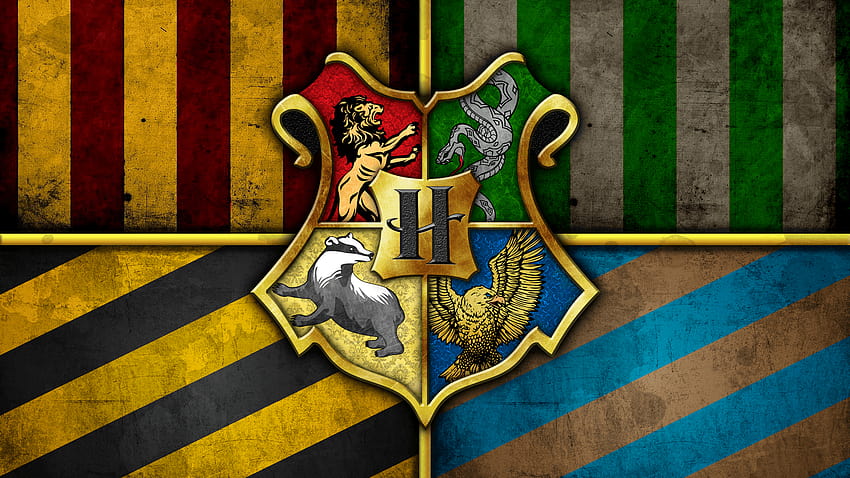 The Houses of Hogwarts [1920x1080] : harrypotter, harry potter houses HD wallpaper