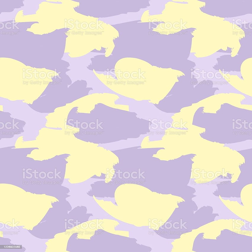 Purple Camouflage Brush Strokes Seamless Pattern Backgrounds Stock  Illustration HD phone wallpaper