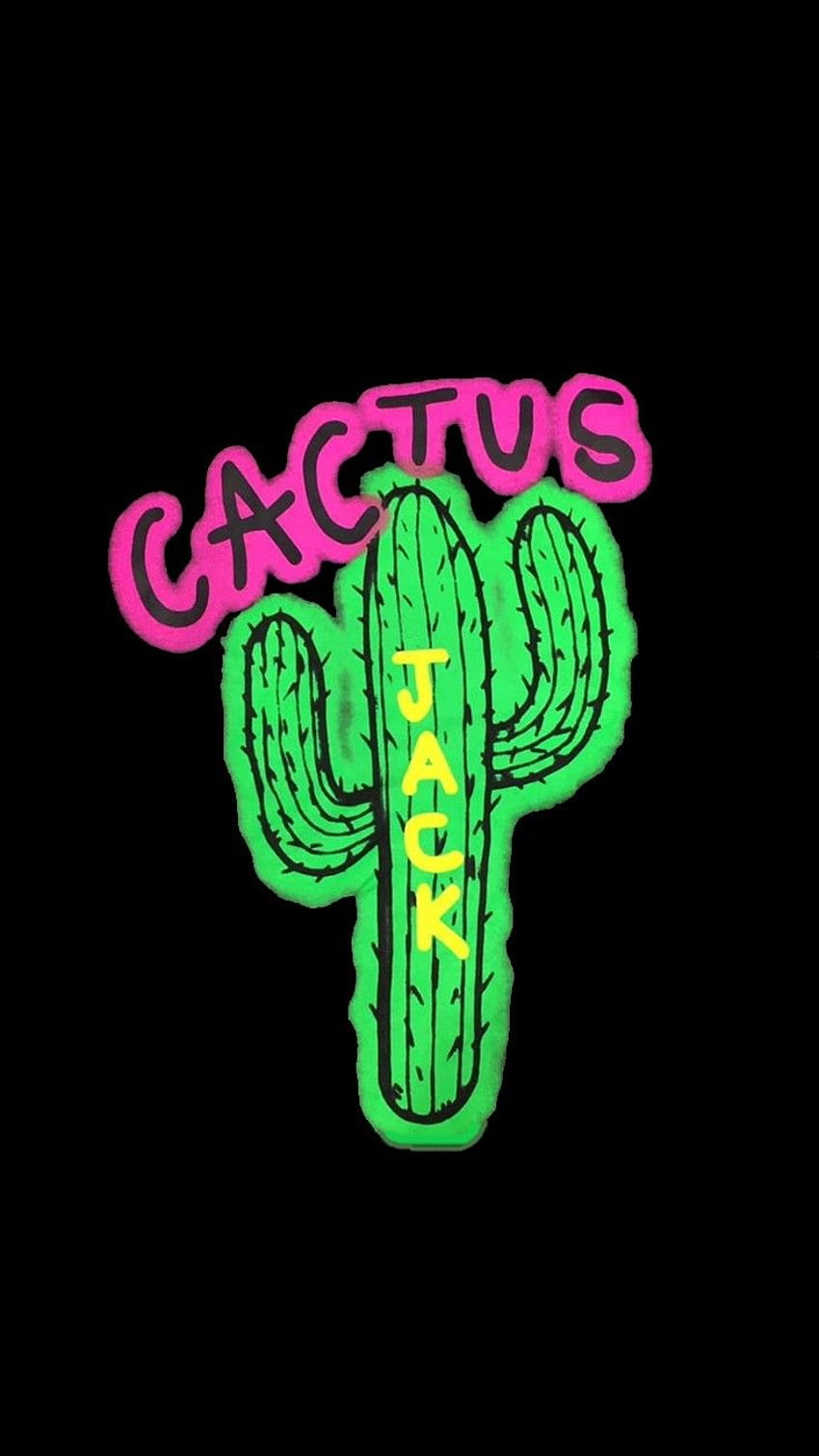 Cactus Jack en 2020, logotipo de travis scott fondo de pantalla del teléfono