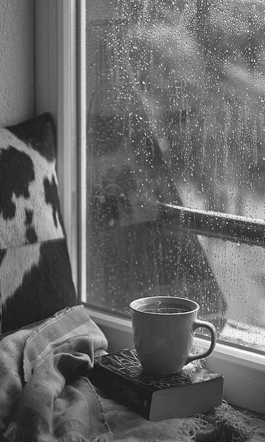 Rainy Day by __KIKO__, books coffee winter HD phone wallpaper