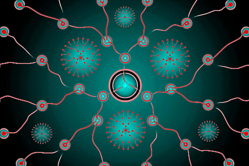 Nanotechnology Offers New Ways to Fight an Endless Pandemic, nanoparticles HD wallpaper