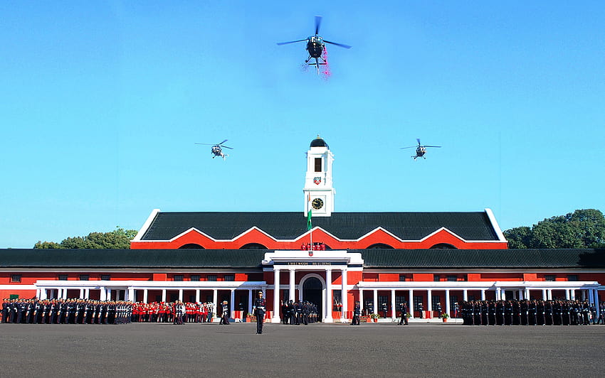 This Indian Military Academy is situated in Dehradun, Can you HD wallpaper