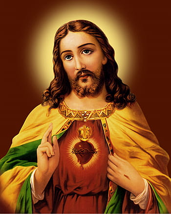 Sacred Heart Of Jesus HD phone wallpaper | Pxfuel