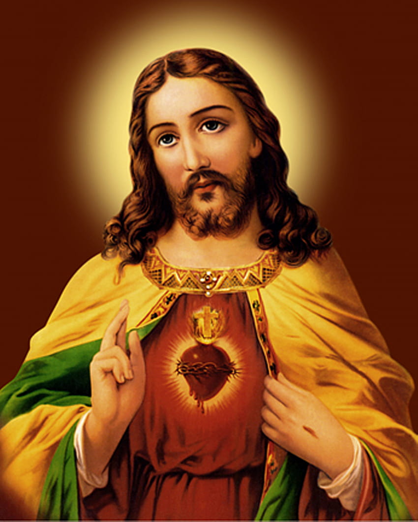 Sacred Heart Of Jesus Pics posted by Sarah Johnson HD phone ...