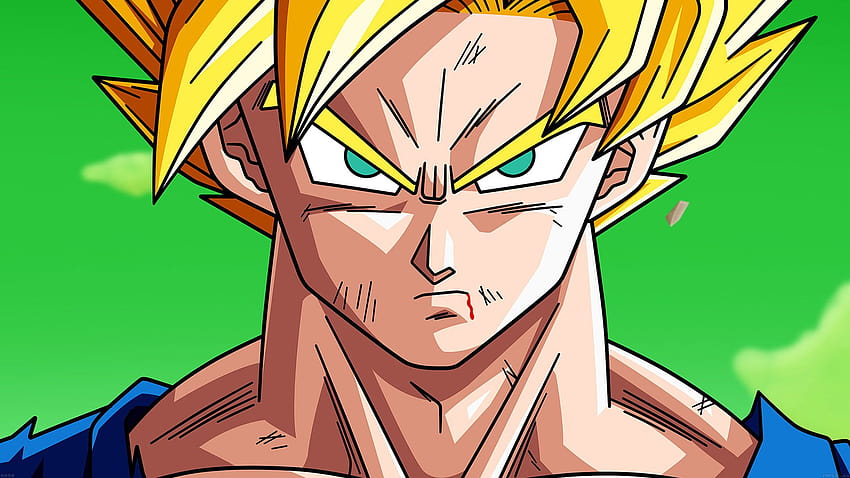 Lista twarzy Goku, szalony goku Tapeta HD