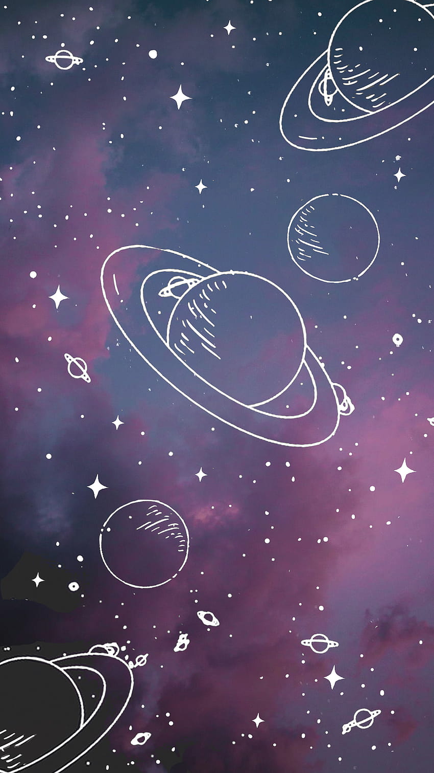 Pastel space aesthetic astronaut soft stars HD phone wallpaper  Peakpx