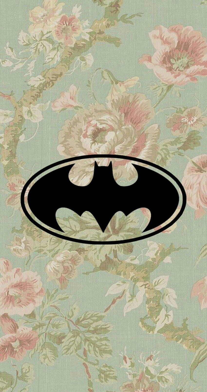 Ich bin Batman! Heuheu, um que eu editei com a logo do Batman, im Batman HD-Handy-Hintergrundbild