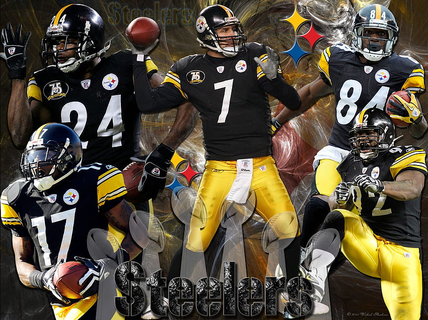 Pittsburgh Steelers Team, zawodnicy Steelers Tapeta HD