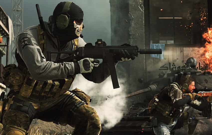 Call Of Duty: Modern Warfare' und 'Warzone' fügen neue Spielmodi hinzu, Call of Duty War Zone Ghost Computer HD-Hintergrundbild
