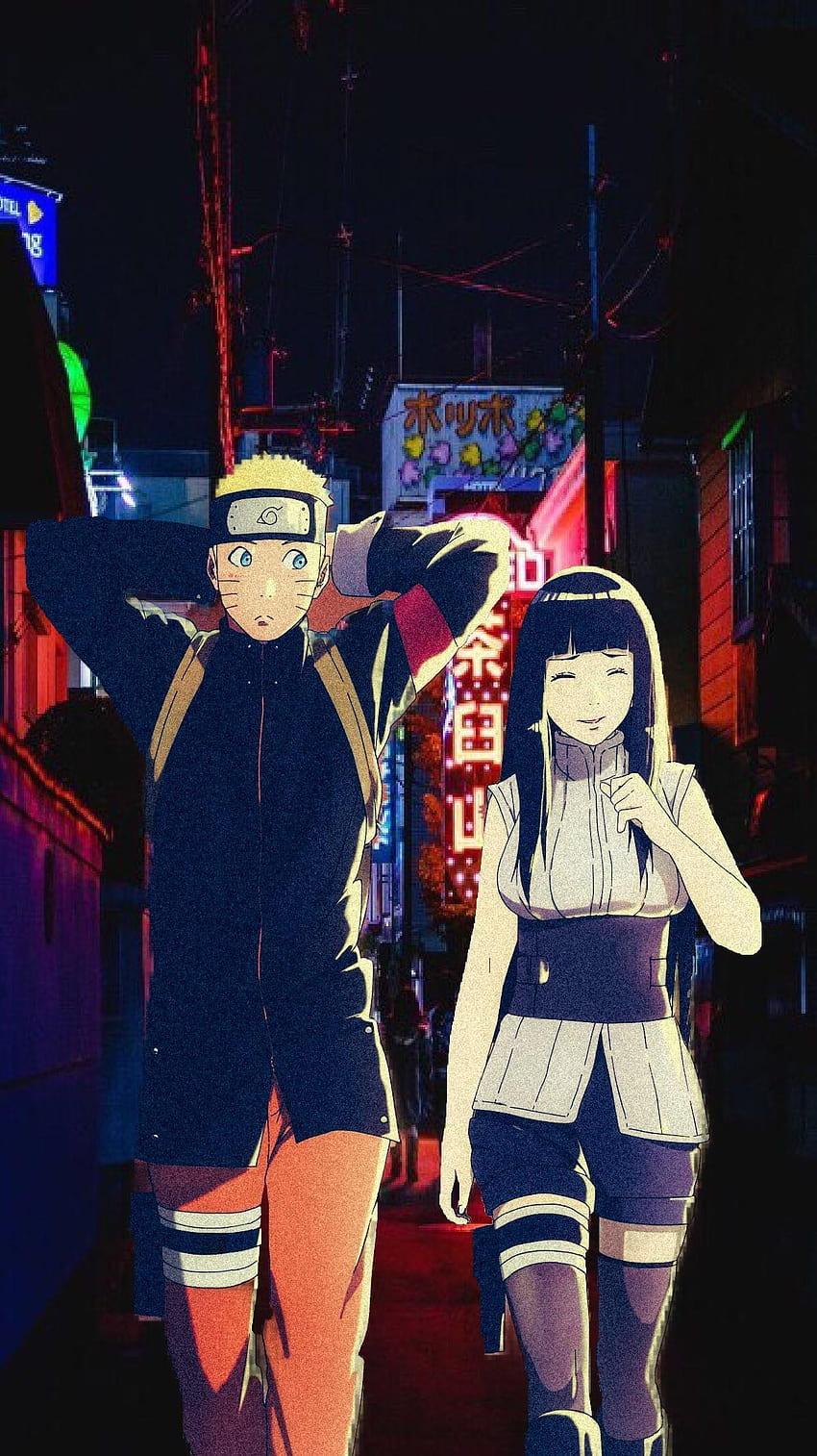 Made a naruto/hinata on hop fits for iPhone 6plus HD phone wallpaper