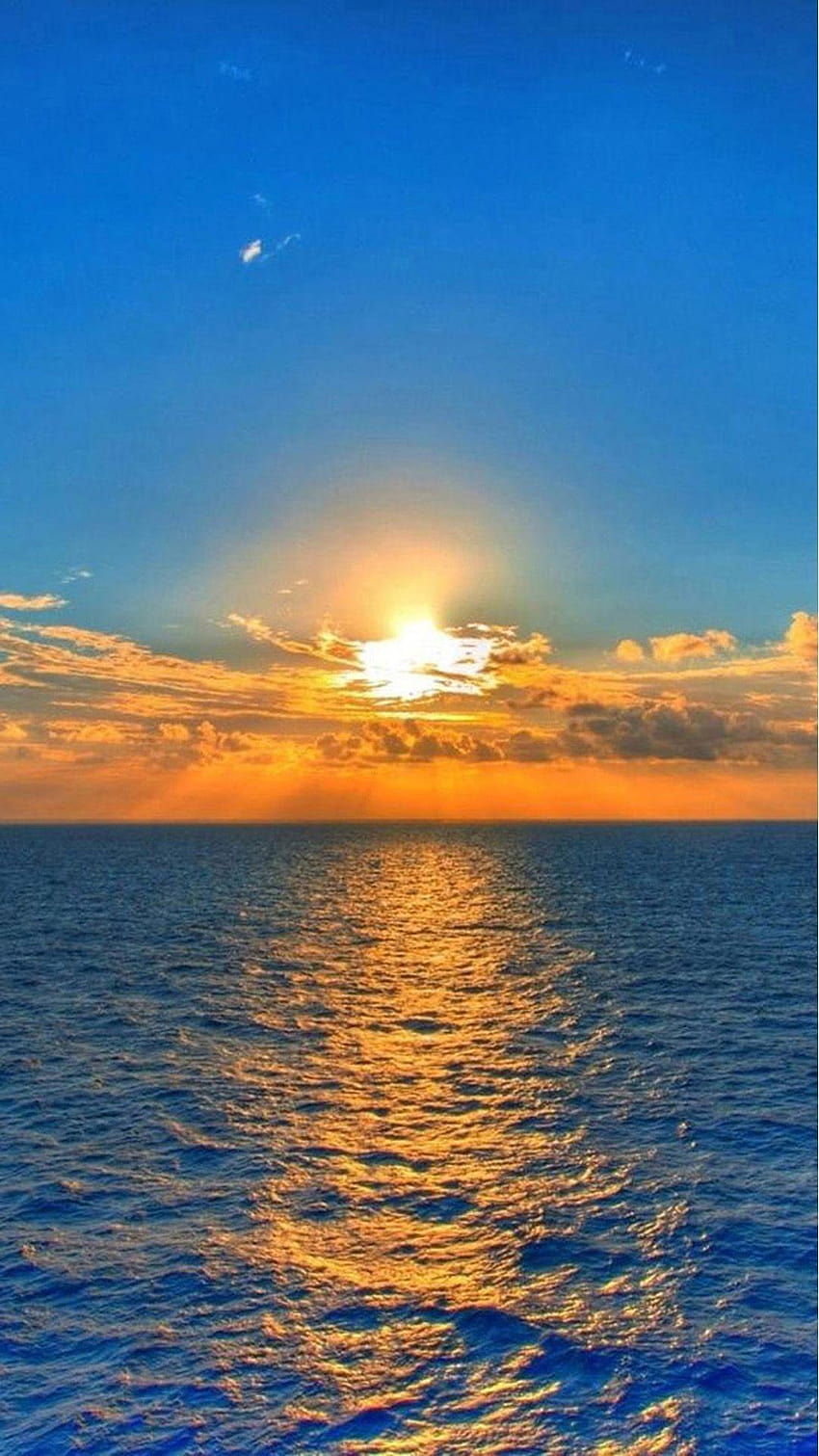Sea Sunrise Wallpapers - Top Free Sea Sunrise Backgrounds - WallpaperAccess  | Пейзажи, Восходящее солнце, Обои с океаном