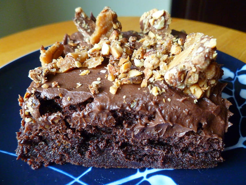 The Pastry Chef's Baking: Buttercrunch Brownies for National, almond buttercrunch HD wallpaper