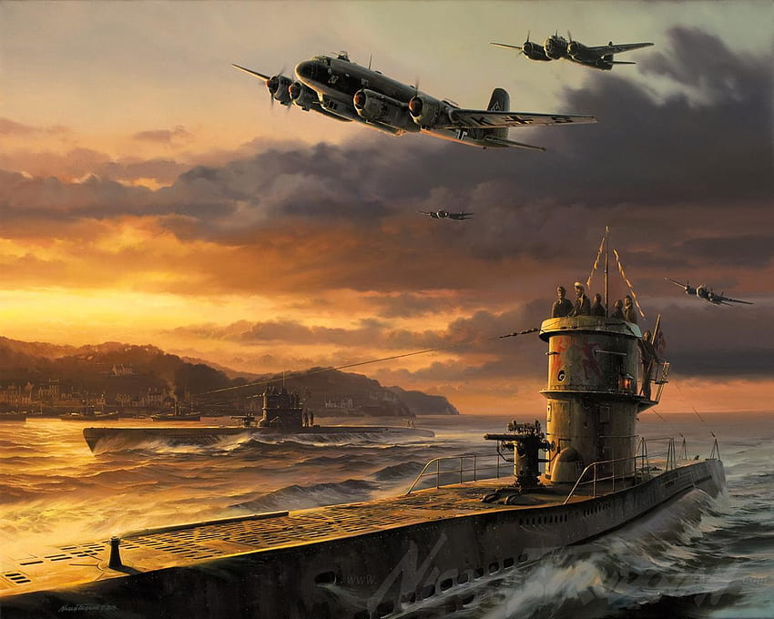 Submarines U HD wallpaper
