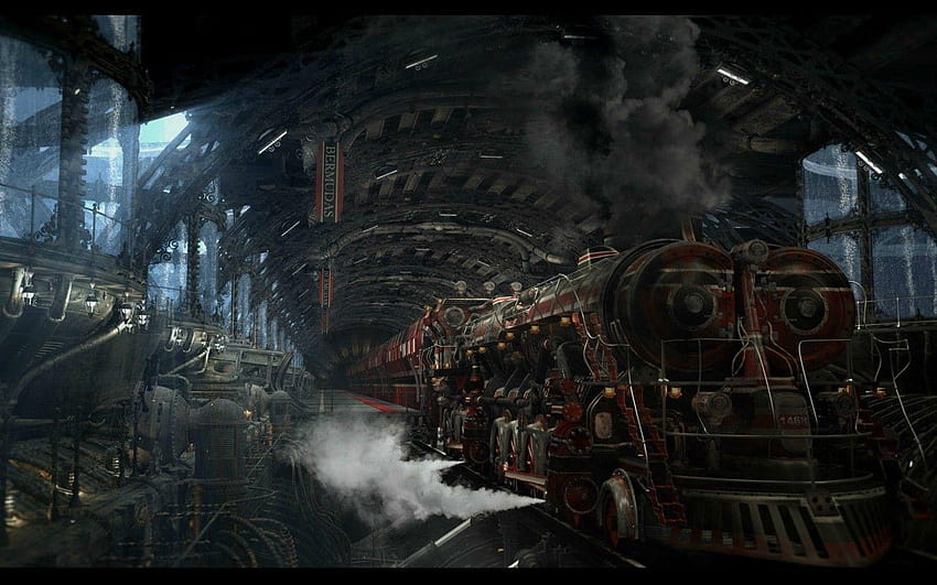 Steampunk, Vincent Zhou HD-Hintergrundbild