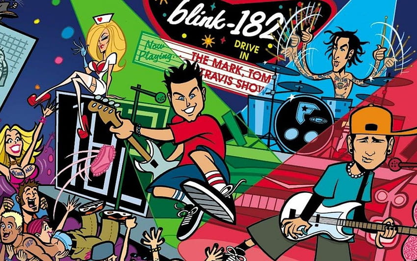 BLINK 182 pop punk alternatif rock sert yanıp sönme 182 HD duvar kağıdı
