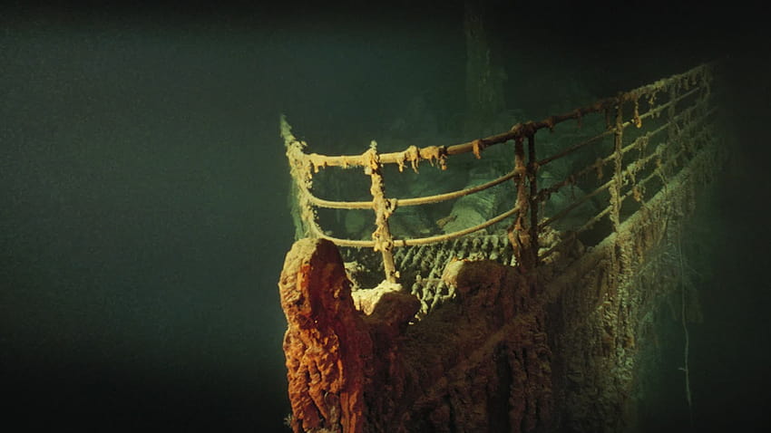 El descubrimiento del Titanic fue parte de una misión militar secreta de los EE. UU., el naufragio del Titanic fondo de pantalla