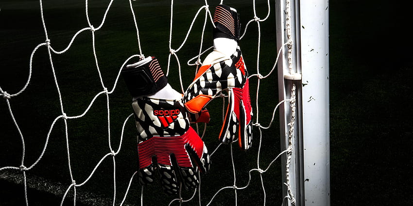 adidas battle pack gloves, goalie gloves HD wallpaper