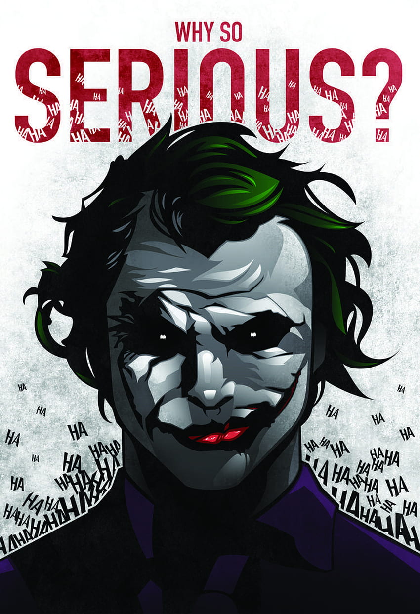 Joker ทำไมความคมชัดสูงจริงจังถึงเจ๋ง วอลล์เปเปอร์โทรศัพท์ HD