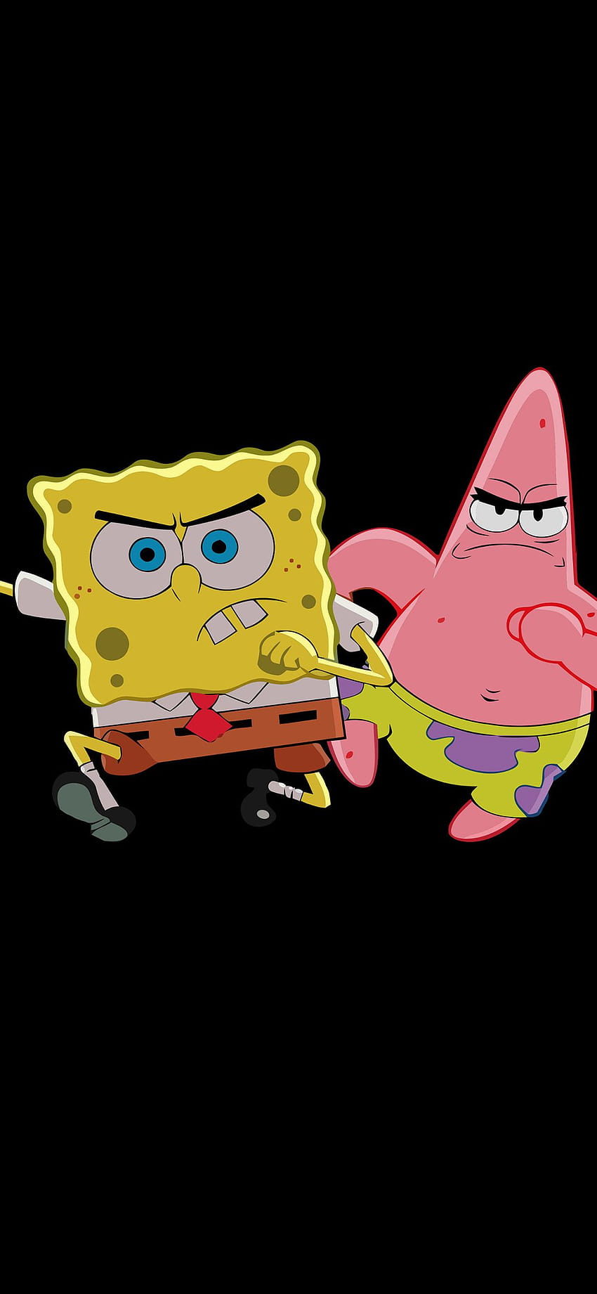 Süßer ästhetischer Spongebob, ästhetischer Patrick Star HD-Handy-Hintergrundbild