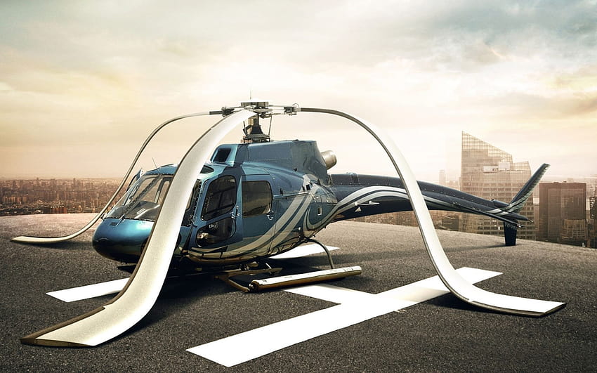 Helicopter blades drooping 1920x1200 HD wallpaper