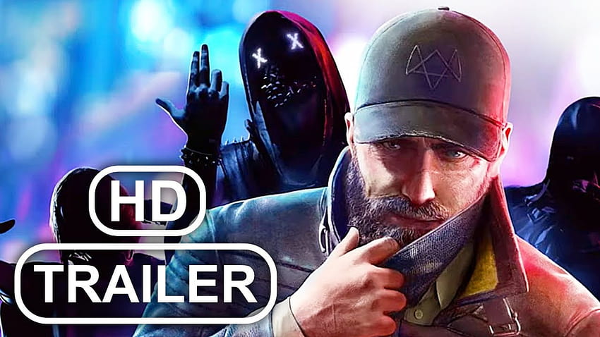 WATCH DOGS LEGION Wrench & Aiden Pearce Remorque Fond d'écran HD